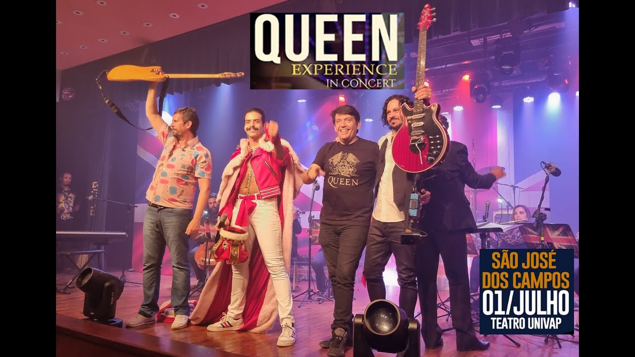 QUEEN EXPERIENCE IN CONCERT - MELHORES MOMENTOS - SÃO JOSÉ DOS CAMPOS - 01/07/2022