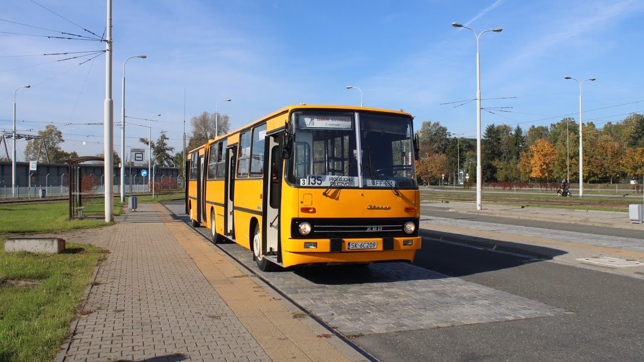 [🇵🇱PL] SimKol Katowice (Wrocław) - Ikarus 280.40A #SK_6C209 - [🚍135➡️DWORZEC AUTOBUSOWY]