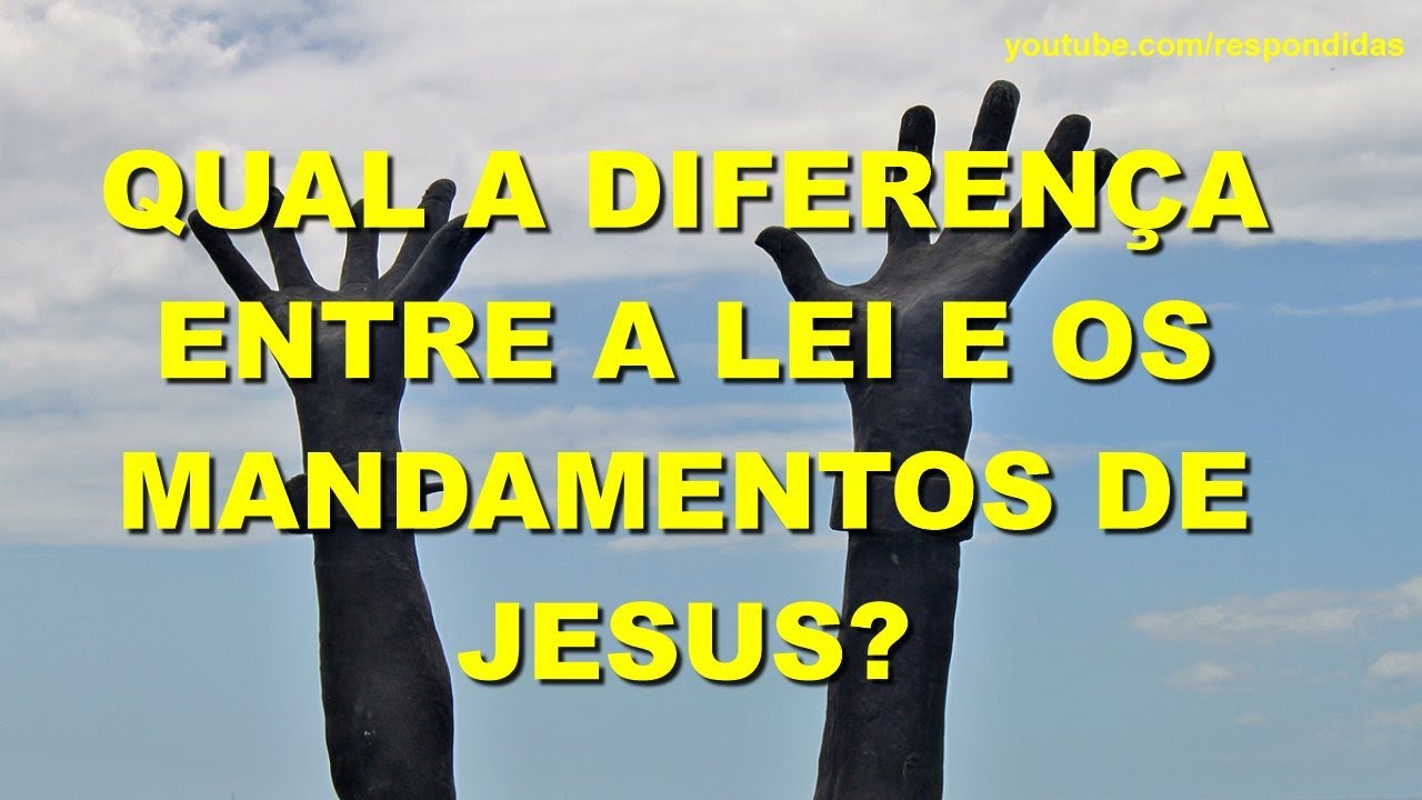 #2798 Qual a diferença entre a Lei e os mandamentos de Jesus? Mario Persona