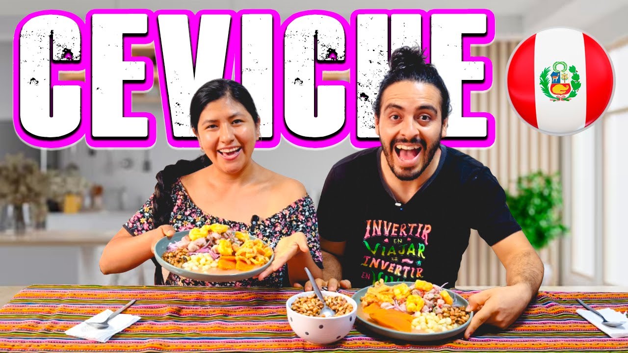 ¡ESTO SI ES CEVICHE! 🇵🇪😋 | Asi se hace un ceviche bien taypa