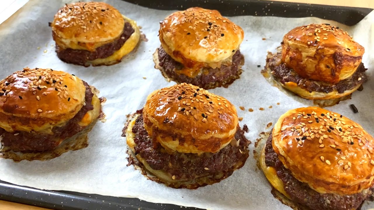 Puff Pastry Burger Recipe Taking The World By Storm!