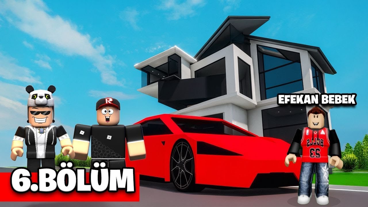 👉 Малыш Эфекан пришёл! Приключения непослушных братьев Серия 6 - Roblox Brookhaven