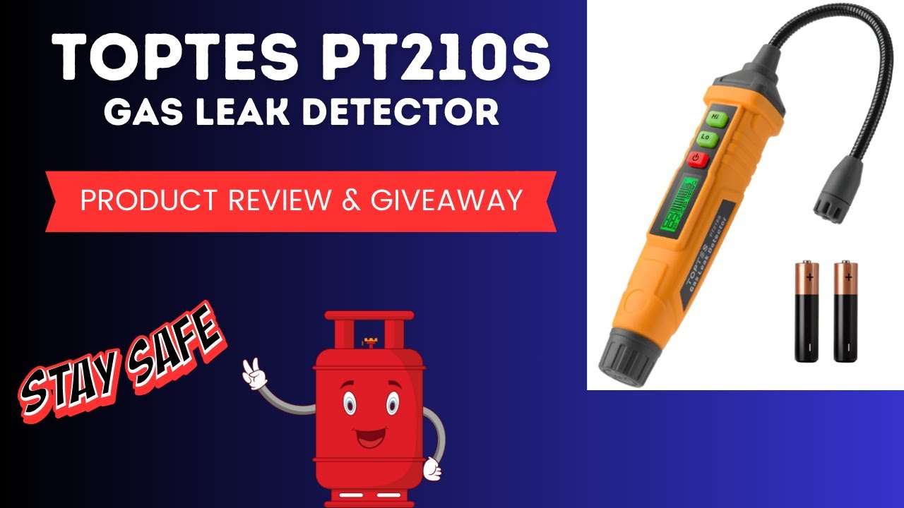 GIVEAWAY! POTENTIAL LIFE SAVER - TopTes PT210S Combustible Gas Leak Detector - VANLIFE ESSENTIALS