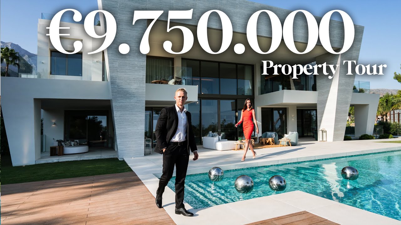 Тур по НЕВЕРОЯТНОЙ вилле за 9.750.000€ в Марбелье, Сьерра Бланка | Тур по дому Друмелия №7