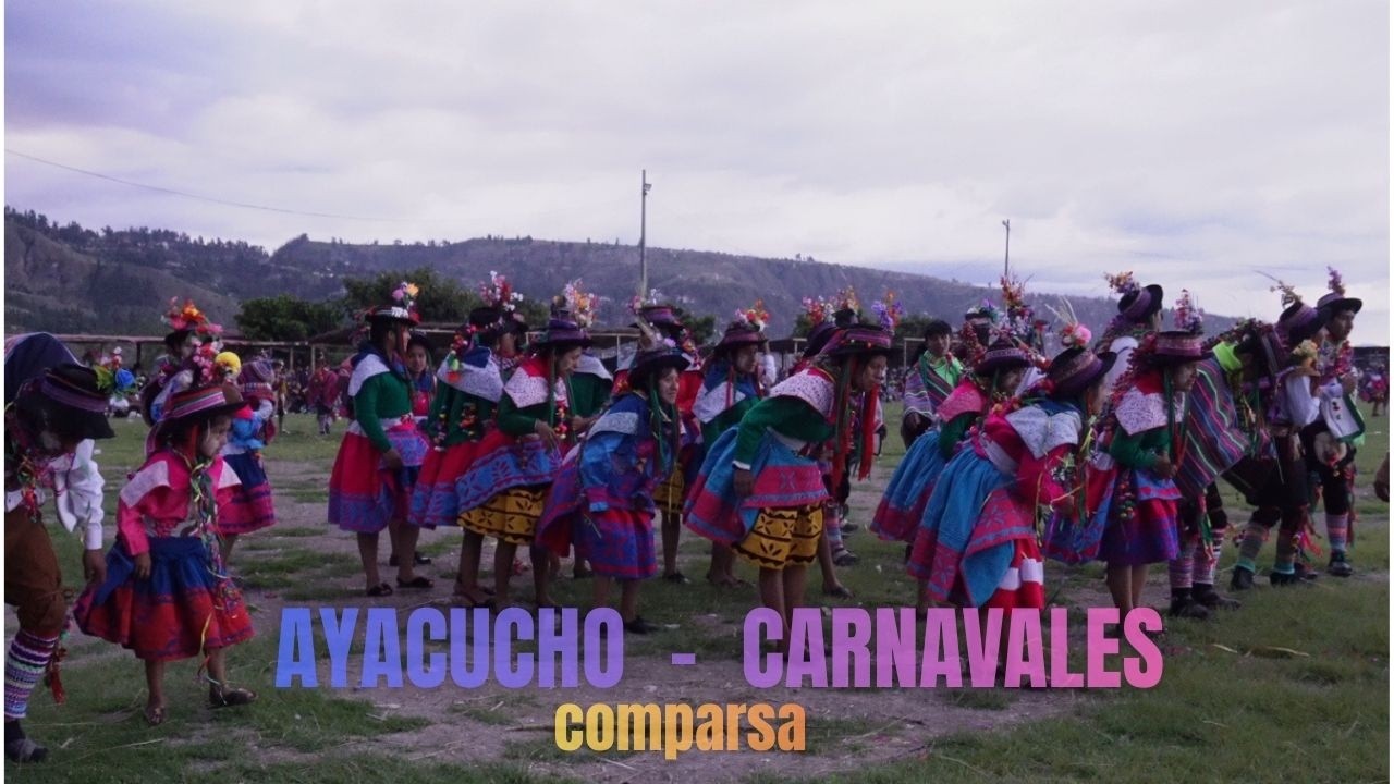 EL CARNAVAL  AYACUCHANO comparsa en el complejo recreacional de QUICAPATA | Jhony Miranda