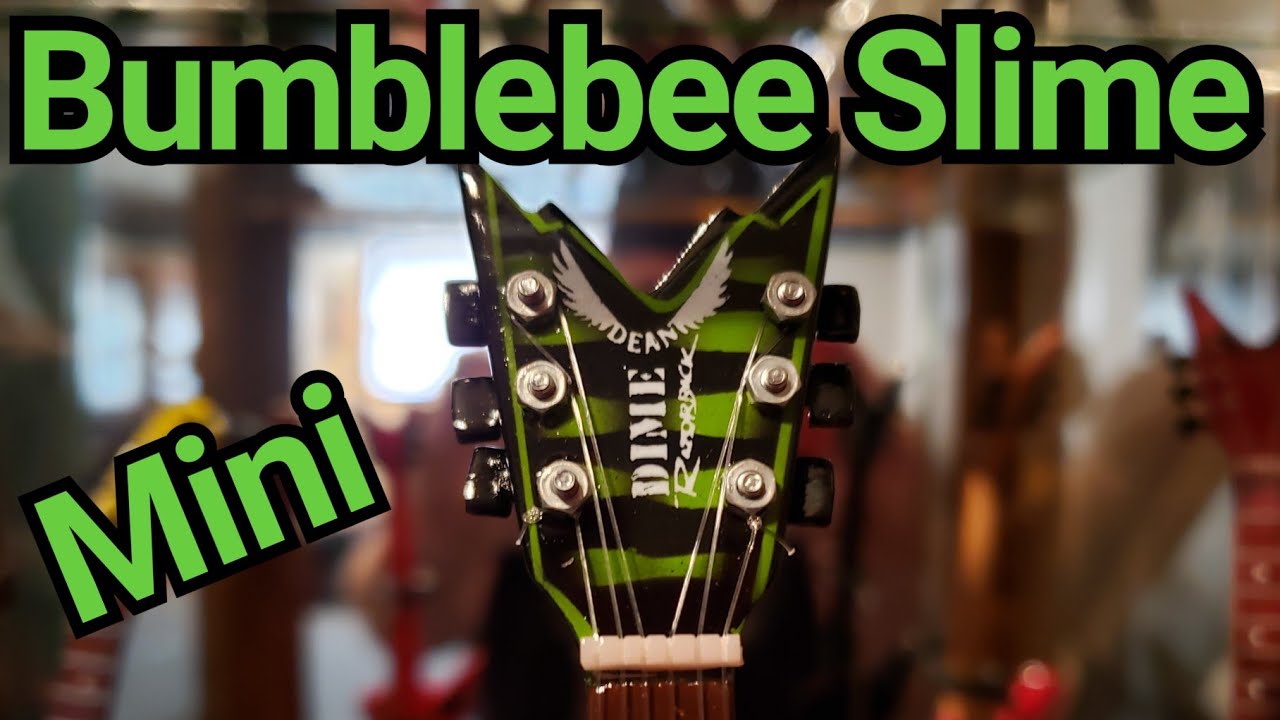 DIME SLIME RAZORBACK Mini Guitar Unboxing