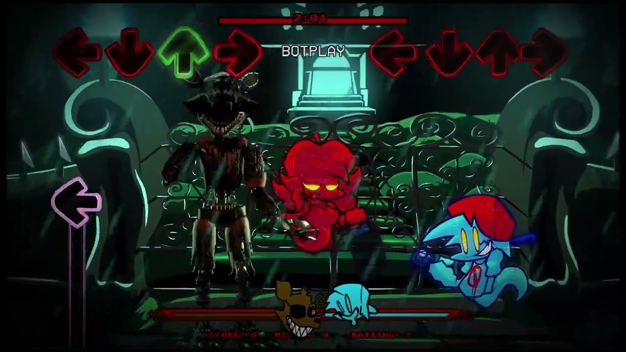 Alone But Phantom Foxy Replaces Luigi