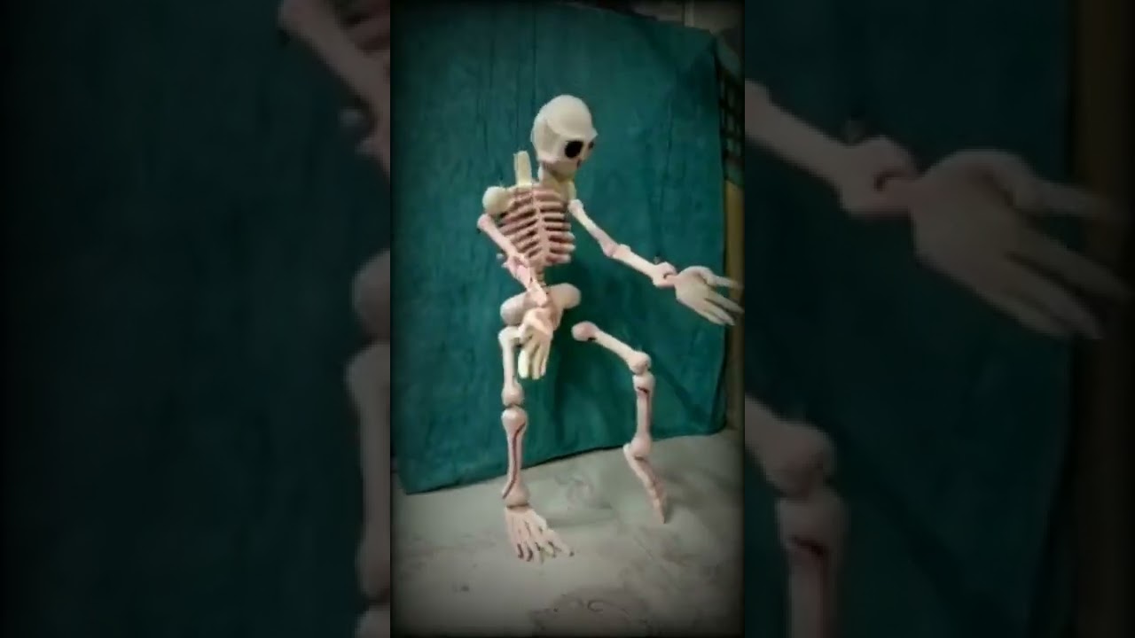 هيكل عظمي دمى ماريونيت تصميم وتنفيذ علي جواد الركابي