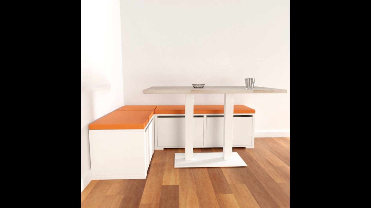 Rinconera de cocina Cuore tapizada