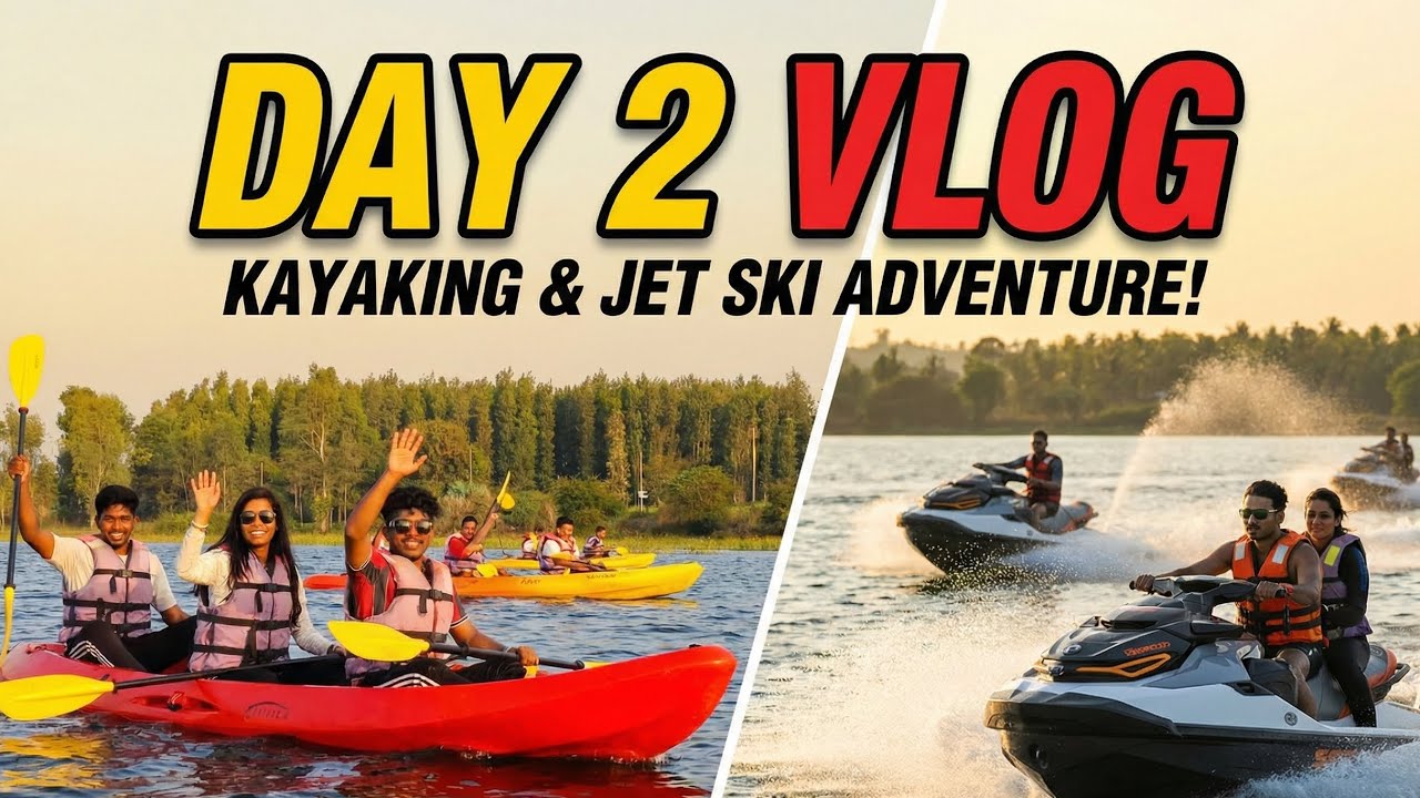Volg day 2 and day 3 @ yagachi water sports