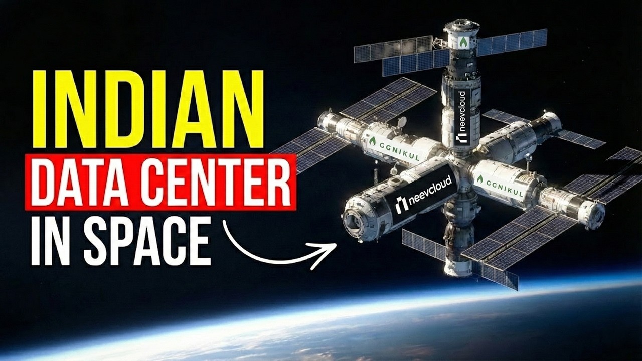 India&rsquo;s First AI DATA Centre in SPACE