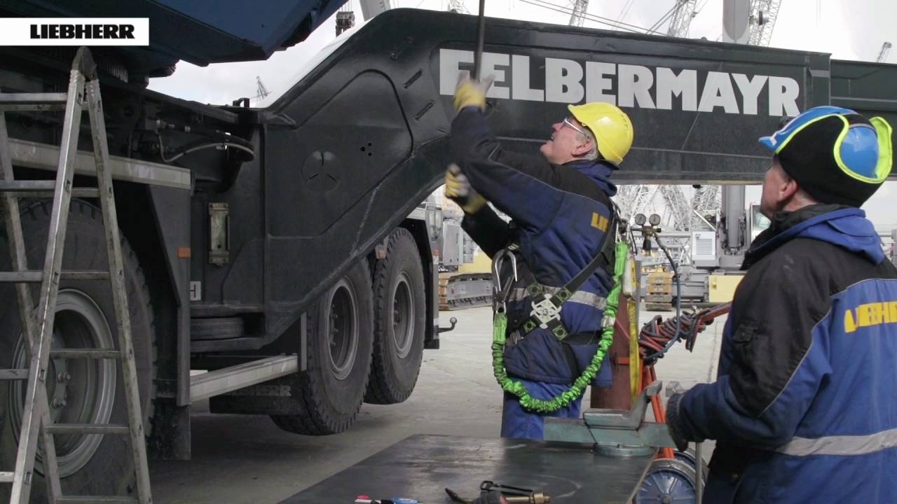 Liebherr - Mesures pour l'extension de la durée de vie des câbles de levage