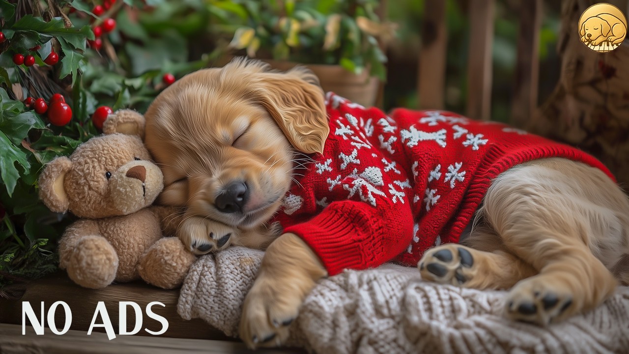 12 HOURS of Dog Calming Music 🐶🌸 Soothing Sound Blanket 🎶 Help Dogs Relax Naturally 💤 No Ads