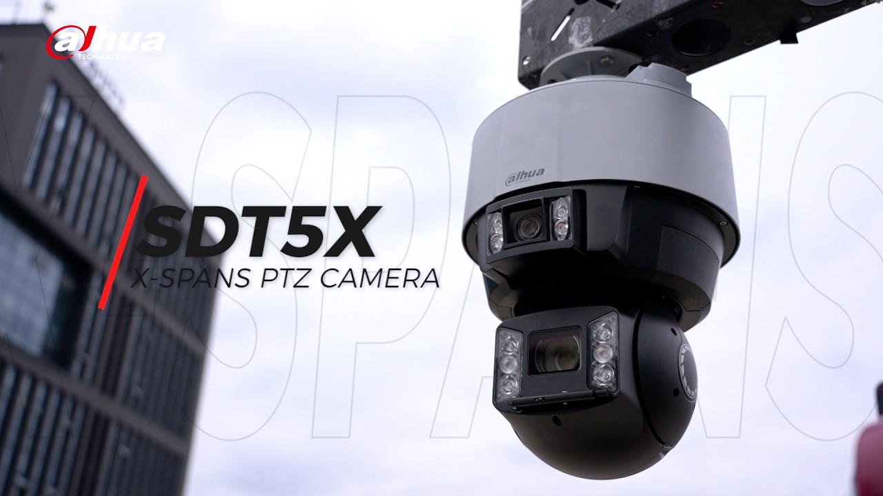 Dahua X-Spans Series SDT5X PTZ Camera Highlight