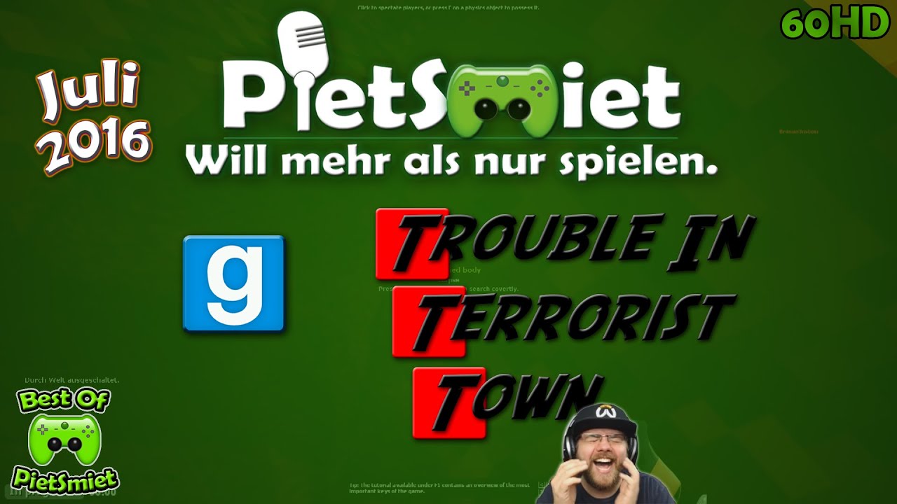Best Of PietSmiet 🎮 Trouble In Terrorist Town ┊ Juli 2016 ┊ [60HD]
