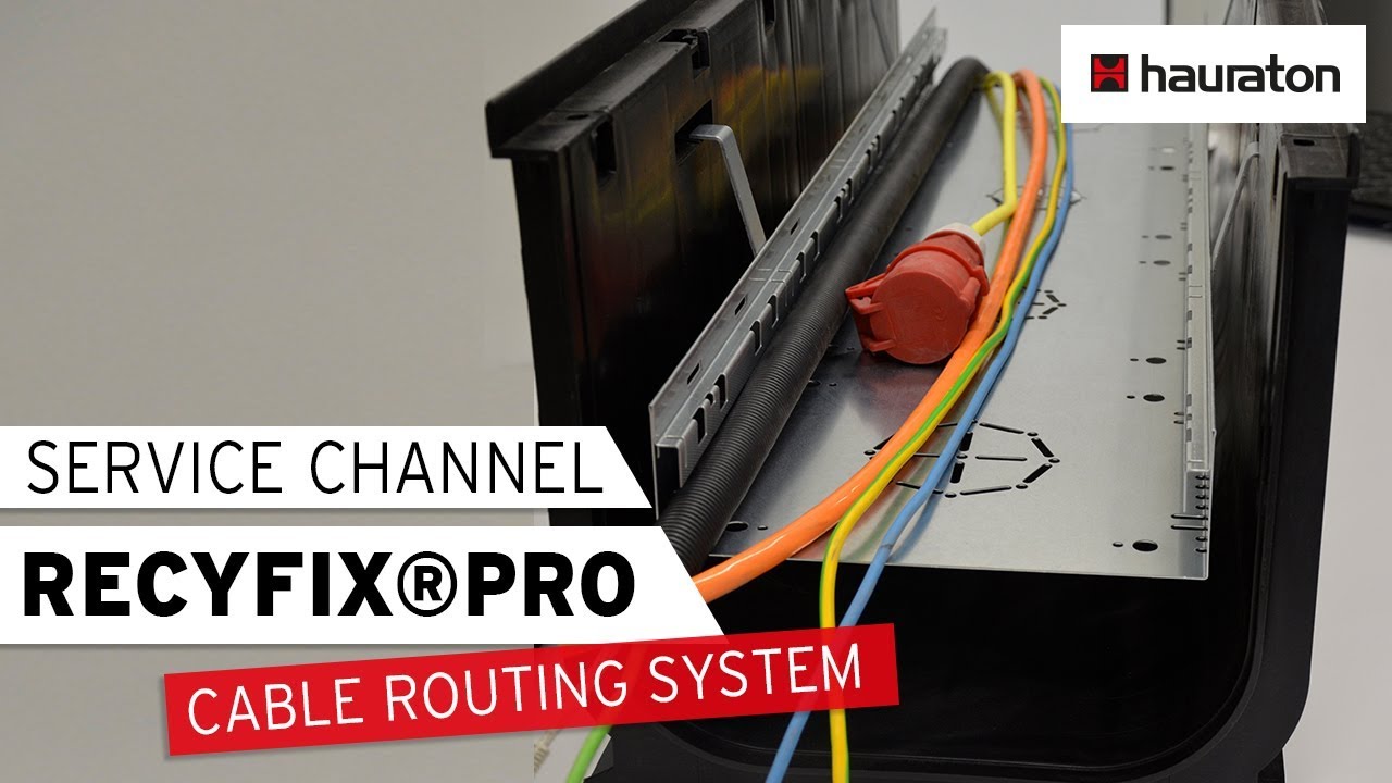 SERVICE CHANNEL RECYFIX&reg;PRO | Cable Routing System