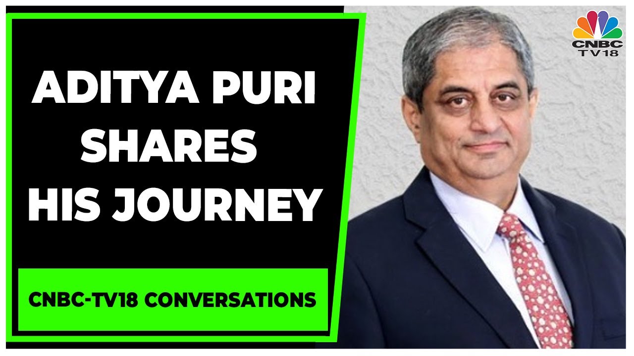 Aditya Puri Talk About His Journey & Life Beyond Banking | CNBC TV-18 Conversations | CNBC-TV18