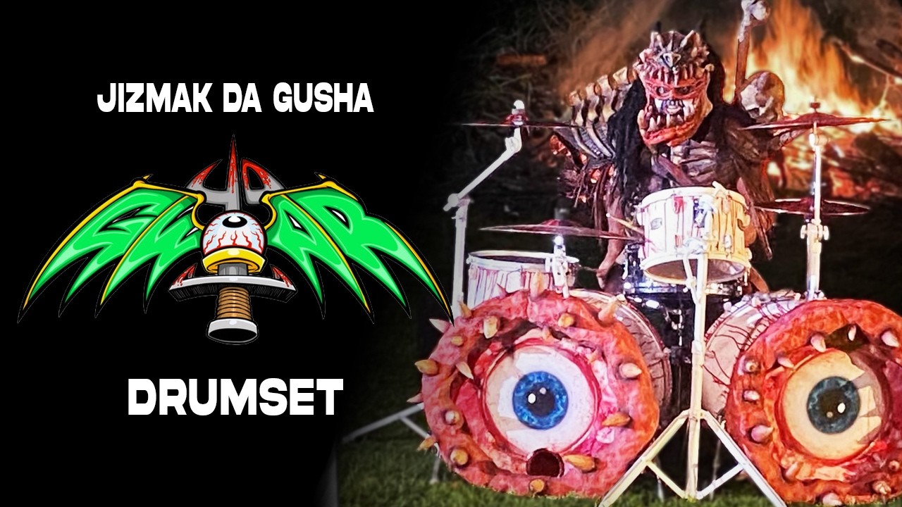 GWAR's Bloodiest Drumset EVER ft. Jizmak Da Gusha