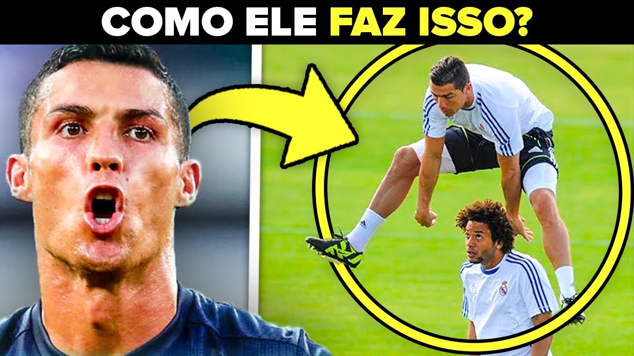 Como Cristiano Ronaldo Consegue Pular Tão Alto?