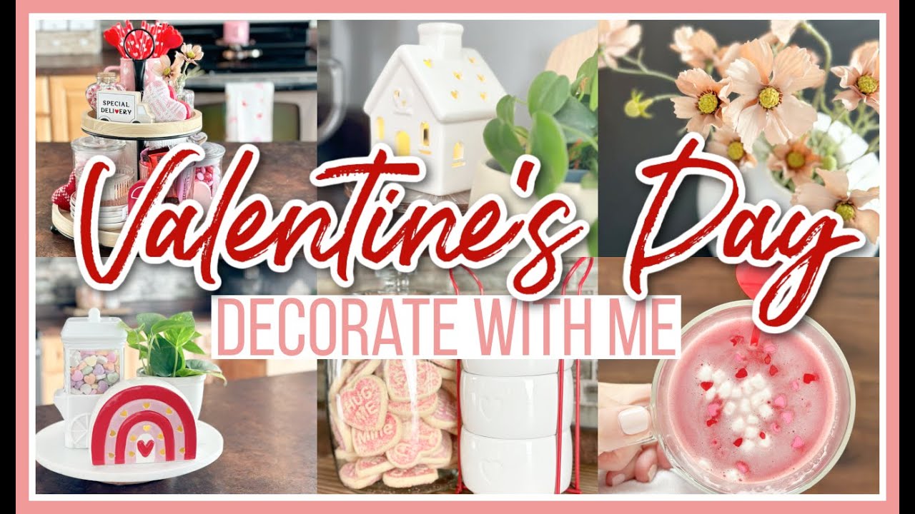 VALENTINE'S DAY DECORATE WITH ME 2023 | VALENTINE'S DAY DECOR IDEAS