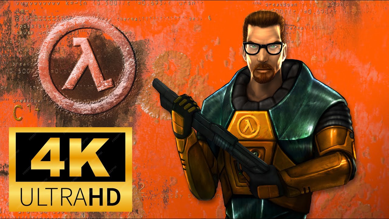 Half-Life 25th Anniversary Full Walkthrough in 4K | No Commentary