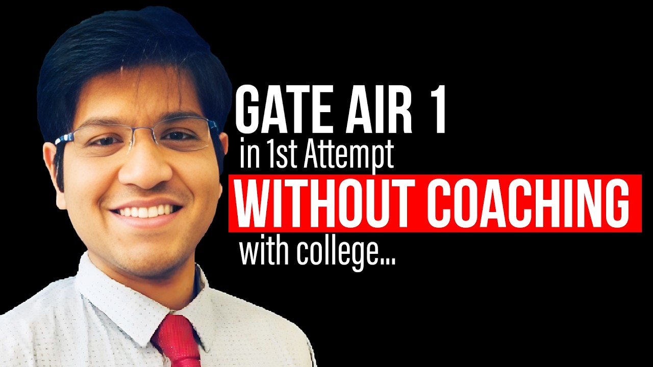 Tips from GATE AIR 1🔥 Strategy, Daily Routine & Free Resources