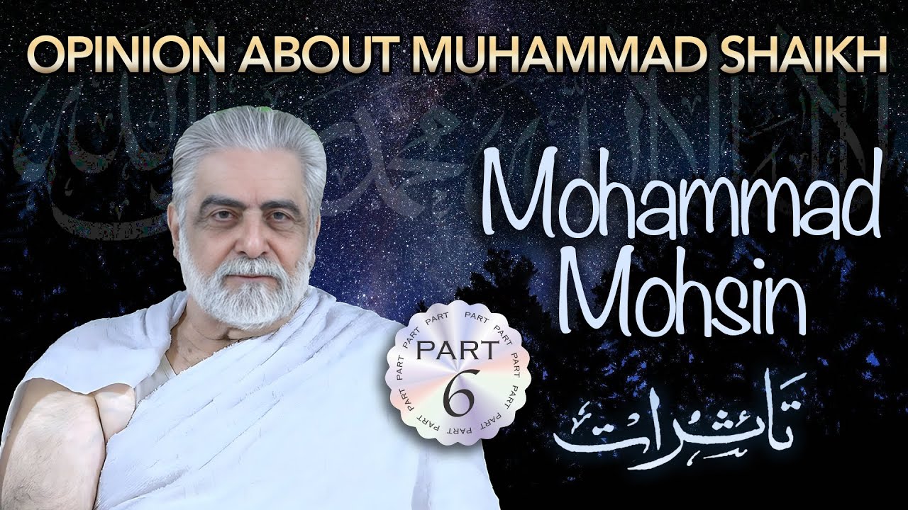 Muhammad Mohsin Ke Tasurat / Opinion about Muhammad Shaikh 6/7 | Farewell | by Muhammad Shaikh