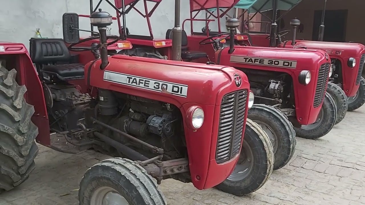 3 Tafe 30 DI Bikau Model 1999 2000 2001 Up Number Full original Painted