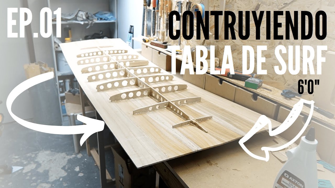 Construyendo Tabla de Surf de Madera | Botton y Rails - EP 01