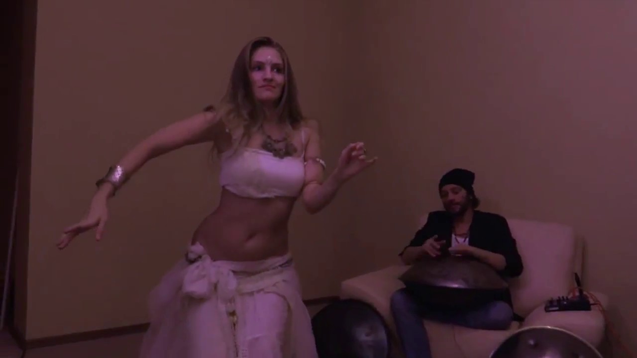Davide Swarup & Kayatma - HandPan and Electronix - Live home Jam in Moscow