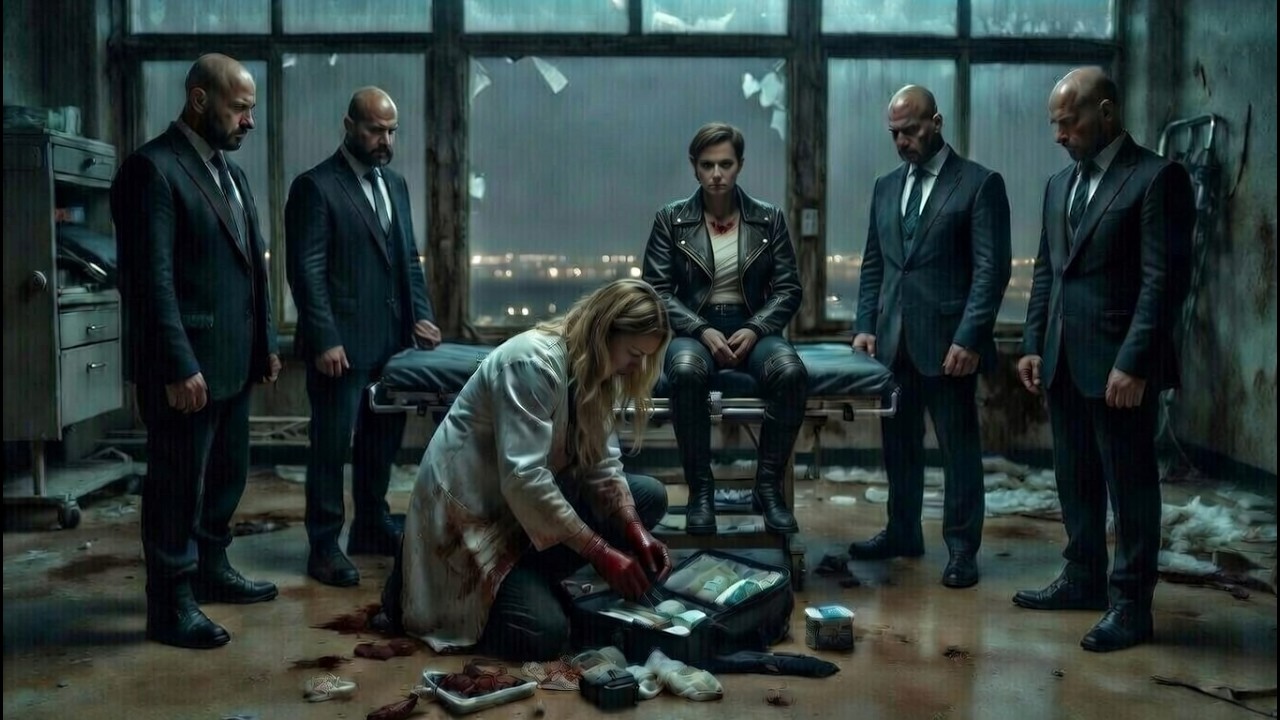 I treated her battle wound… Then the Mafia Started Guarding My Clinic| LesbianMafia WLW |GLMAFIA|GL