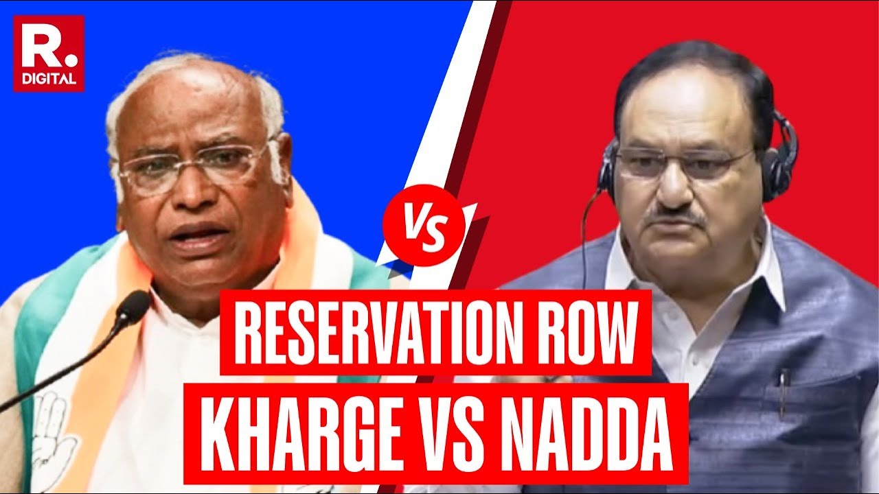 Kharge vs Nadda War Of Words In Rajya Sabha Sparks Huge Debate | Unmissable Video