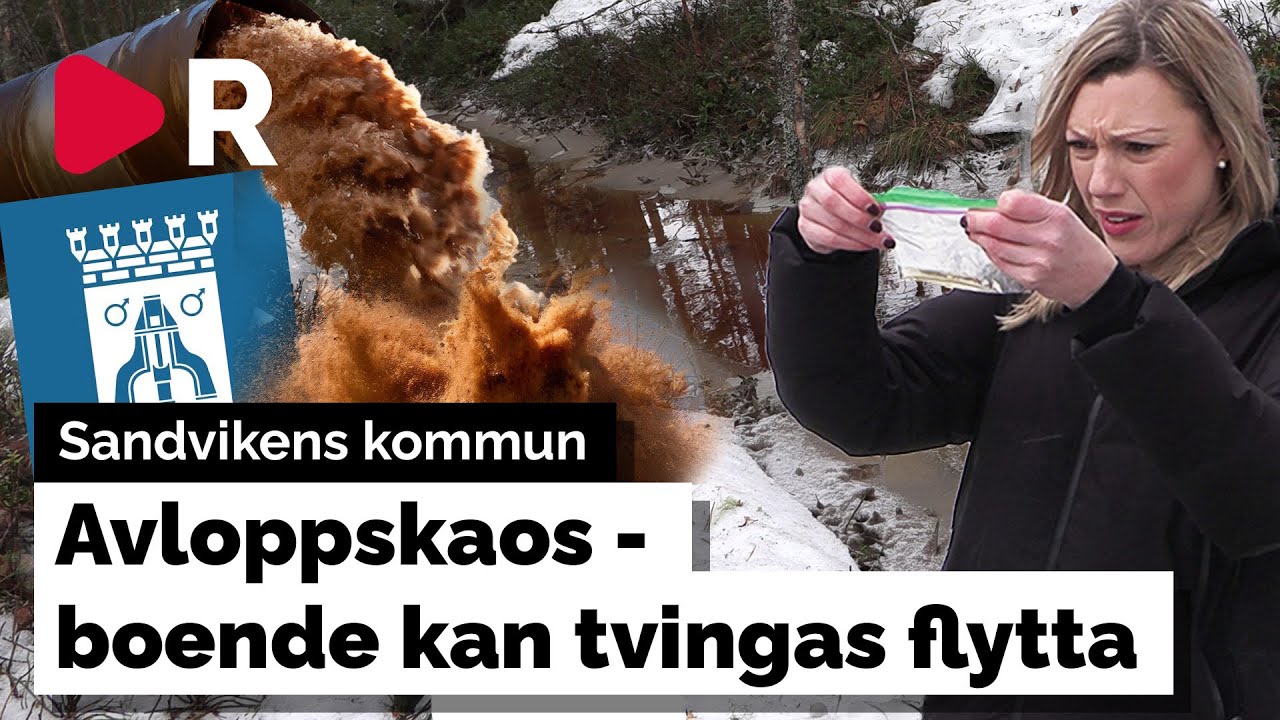 Avloppskaos i Sandviken – Boende rasar mot kommunen