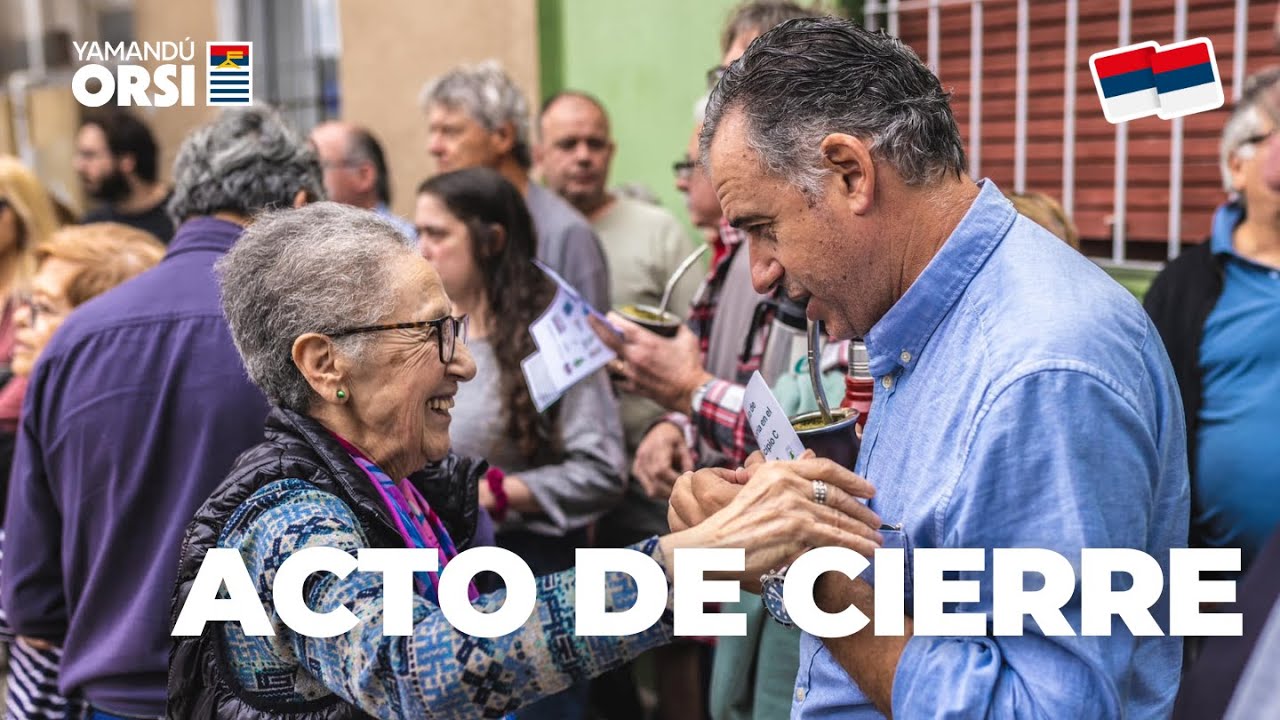 Acto de cierre de Yamandú Orsi - Gran acto Frenteamplista