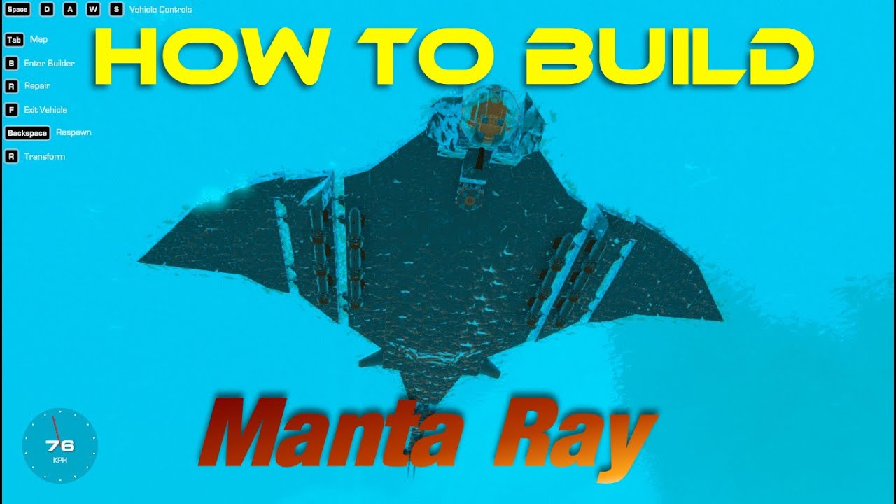 How To Build a Manta Ray! Trailmakers How To with ThatDomGuy