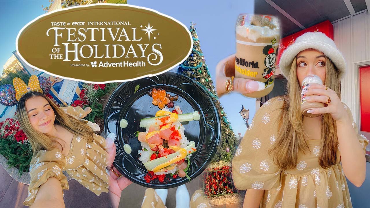 EPCOT Festival of the Holidays Vlog 2021 💙 + why i'm not doing vlogmas...