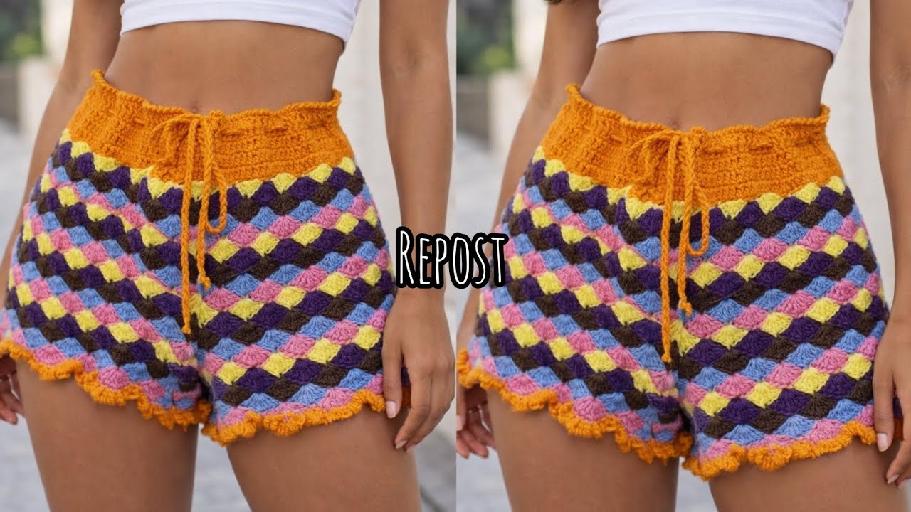 ✂️ Short de Crochê Passo a Passo Completo 