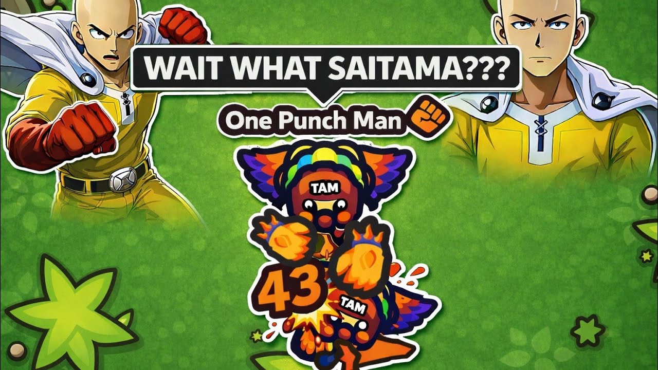 TAMING BUT SAITAMA 😱 I TAMING.IO