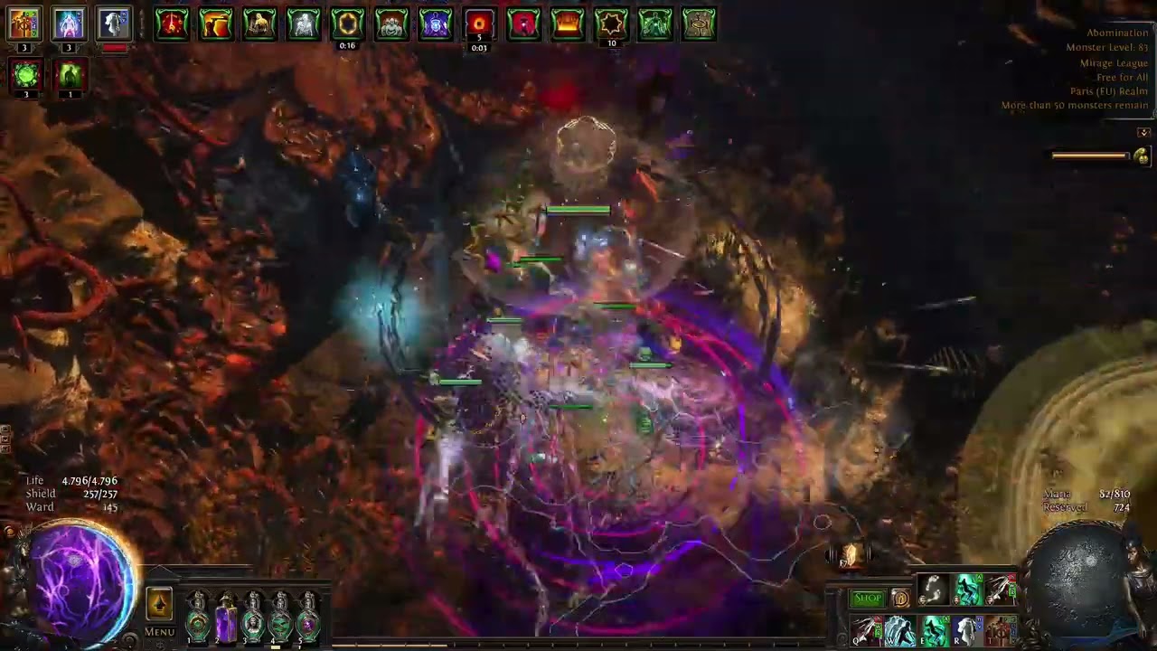 T17 Holy Relic of Conviction Necromancer Showcase POE 3.28