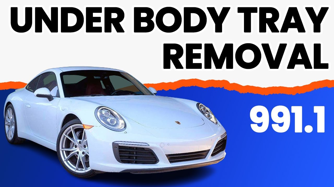 Porsche 991.1 Carrera Under Body Tray Removal (2012 - 2016)