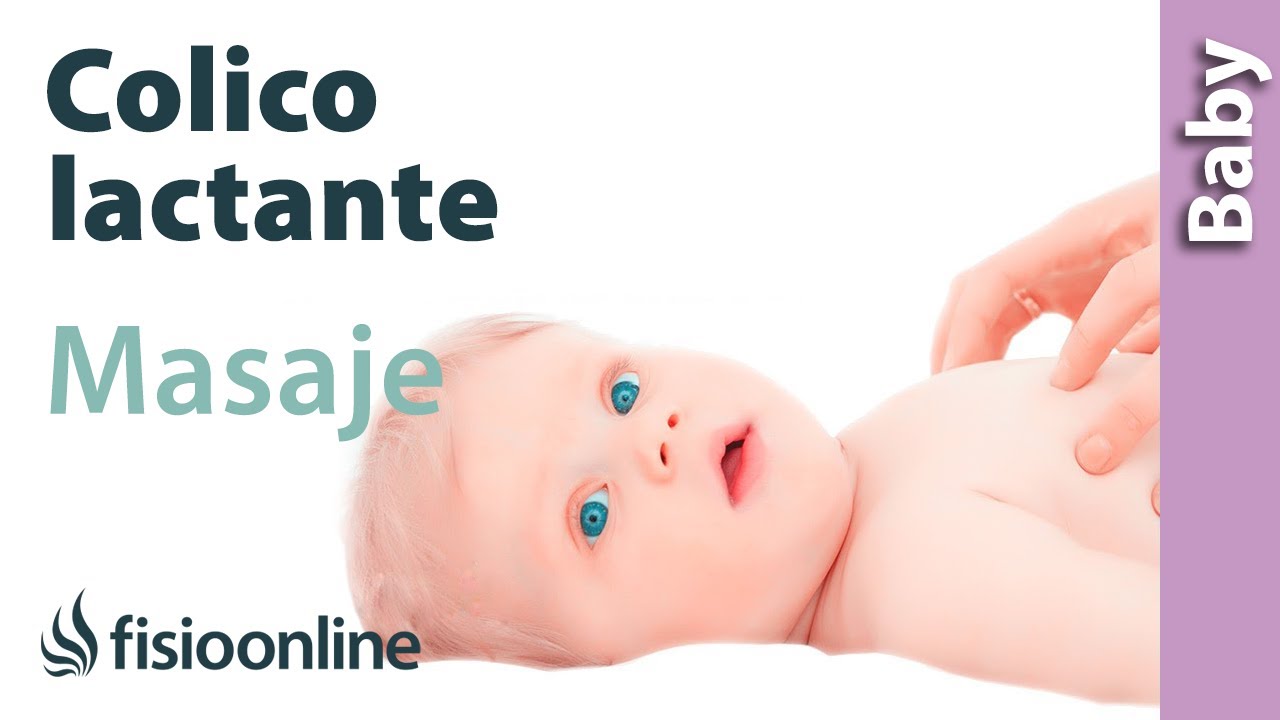 Masaje para el cólico del lactante