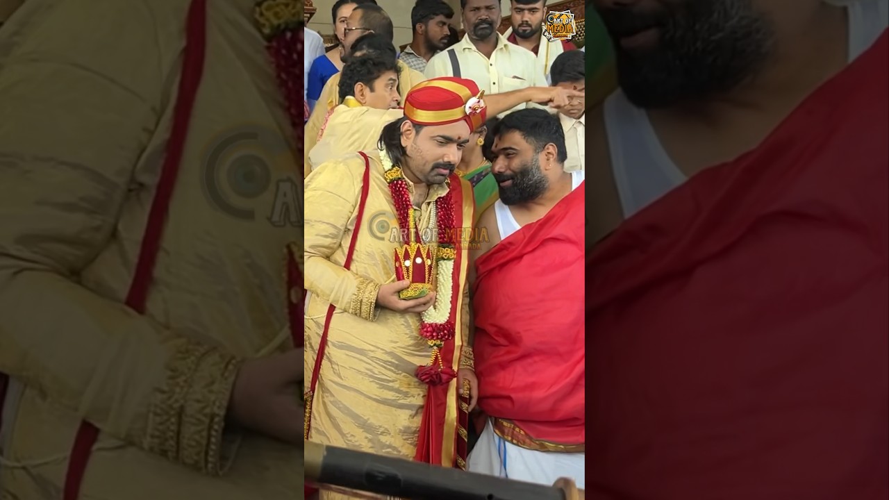 ಮದುವೆಯಲ್ಲಿ ಅಣ್ಣ ತಮ್ಮನ ಪಿಸುಮಾತುಗಳು ಏನು #tharunsudhir #nandakishore #artofmediakannada