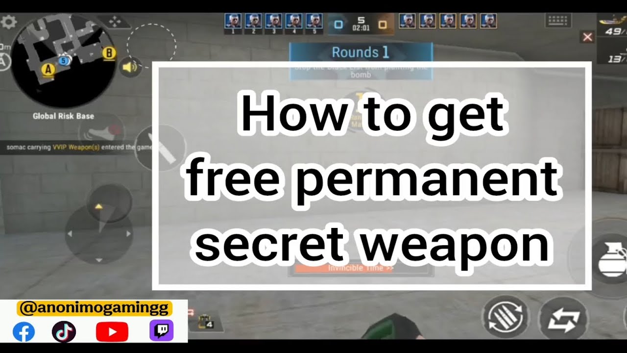 How to get free Permanent Secret Weapon in Crossfire Legends 