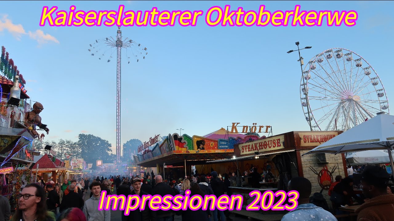Kaiserslauterer Oktoberkerwe Impressionen 2023