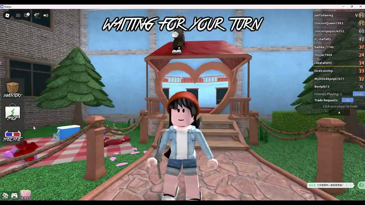 Playing MM2 with my brother ( Bestpl873 )