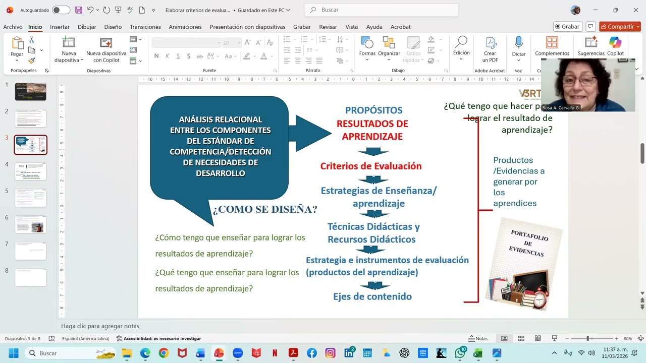 Elaboramos Criterios de evaluación