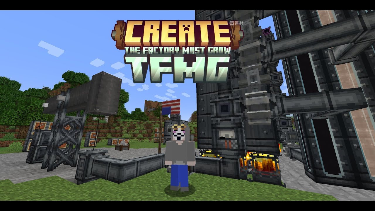 Minecraft Create: The Factory Must Grow - Mod Showcase