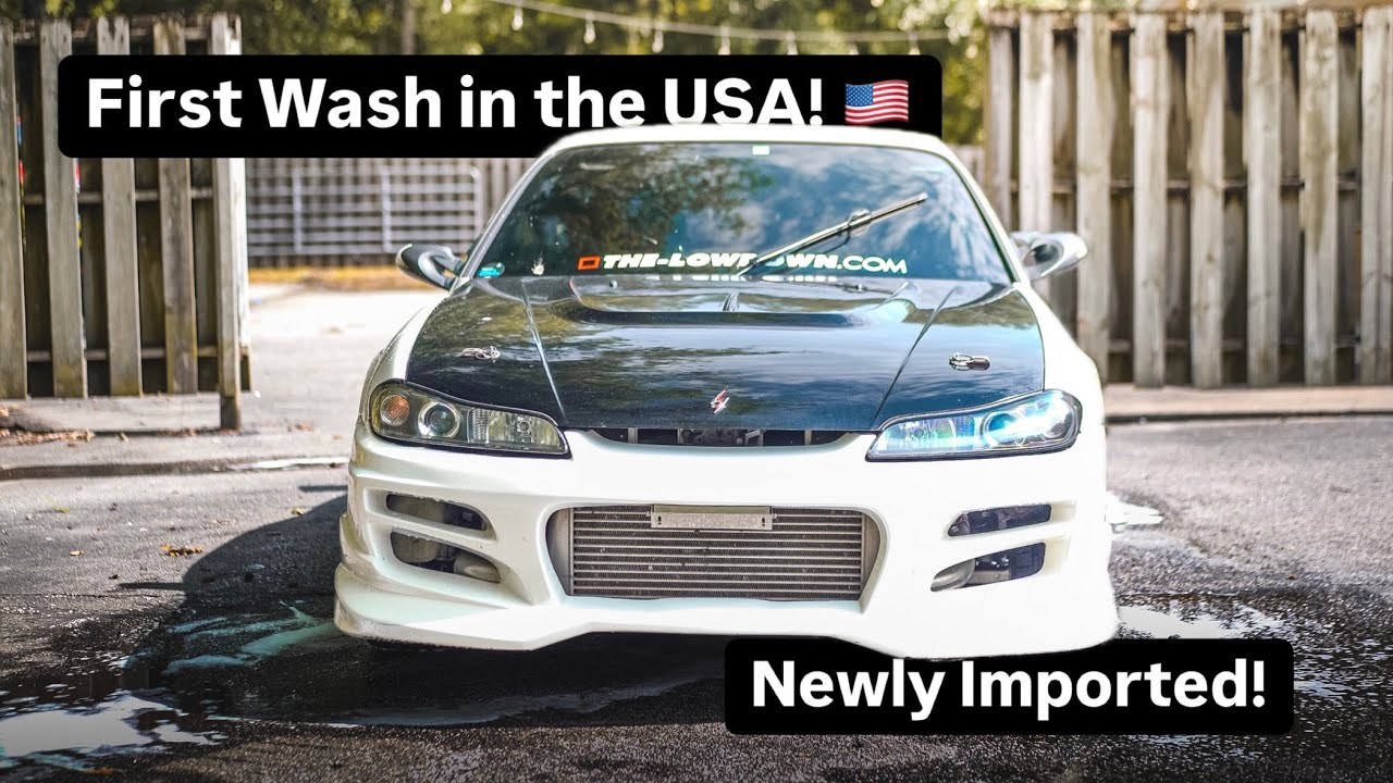 [SILVIA] Nissan S15 Silvia - First Wash Since Being Imported | Auto Detailing