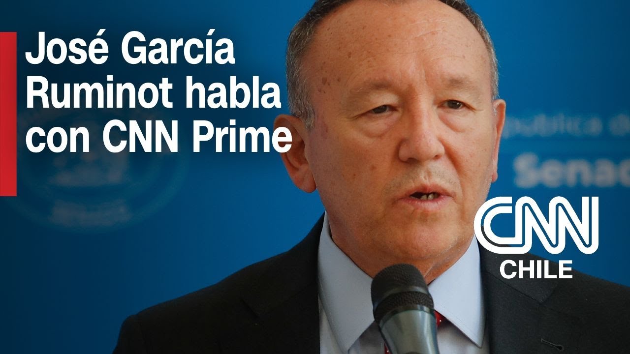 José García Ruminot, senador y futuro ministro Segpres, habla en #CNNPrime
