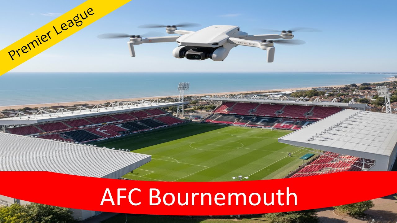 Экскурсия по стадиону &laquo;Дин Корт&raquo; с воздуха ⚽ 4K Drone Cinematic 076 AFC Bournemouth